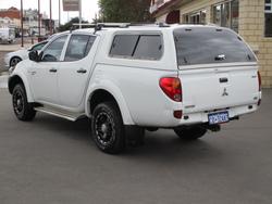 2011 Mitsubishi Triton GLX-R MN MY12 White