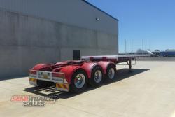 2007 Vawdrey 12 Pallet Flat Top A Trailer