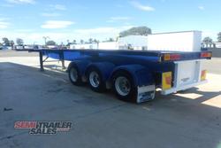 2011 Barker Heavy Duty 40FT Tri Axle Skel