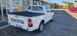 2013 Toyota Hilux Workmate KUN16R MY14 White