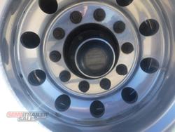 2016 Krueger 22 Pallet Double Dropdeck Road Train Lead