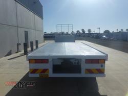 2016 Krueger 22 Pallet Double Dropdeck Road Train Lead