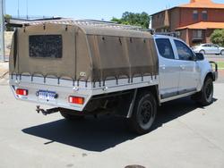 2018 Holden Colorado LS RG MY18 Silver