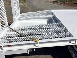 2019 TAG A LONG 7,5 Metre 25Ft Allextras Tool Box Water Bottle Spare Bhp Steel WHITE