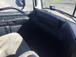 2013 Hino 2844 6X4 Trout River Live Bottom Body Ex Govt Low Klm Chip Spreader All Extras Fract New 2844 6X4 RIGIDS WHITE