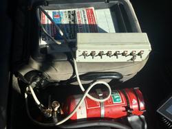 2013 Hino 2844 6X4 Trout River Live Bottom Body Ex Govt Low Klm Chip Spreader All Extras Fract New 2844 6X4 RIGIDS WHITE