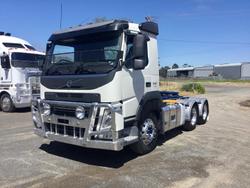 2015 Volvo Fm540 E5 Xlocks Full History A Bouble Rated $145500+Gst FM540 DAY CAB SUIT TIPPER WHITE