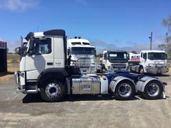 2015 Volvo Fm540 E5 Xlocks Full History A Bouble Rated $145500+Gst FM540 DAY CAB SUIT TIPPER WHITE