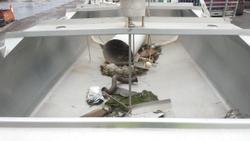 Stainless Steel Vats with Agitators One large one small