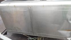 Stainless Steel Vats with Agitators One large one small