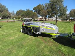 2024 ORH Diesel Bunded Fuel Trailer White