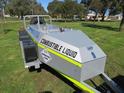 2024 ORH Diesel Bunded Fuel Trailer White