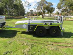 2024 ORH Diesel Bunded Fuel Trailer White