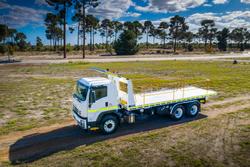 2025 Isuzu F Series FYH 300-350 White