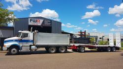 FWR 3 Axle Dog Trailer Fd3 Airbag