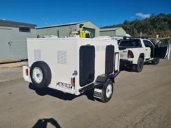 2024 McNeill Deluxe 4 Berth Trailer White
