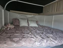 2024 McNeill 3 Horse Enclosed Gooseneck White