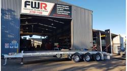 2026 FWR Tri Axle Tag Trailer