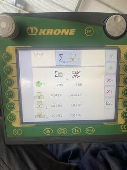 2015 Krone 1290Hdp Ii GREEN