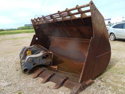 0 Assorted New and Used Buckets, Grabs, Quick Hitches, Demolition Attachments, Log Grab, Etc.