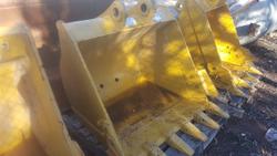 Assorted New AND Used Buckets, Grabs, Quick Hitches, Demolition Attachments, LOG Grab, Etc.