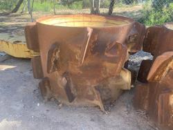 0 Caterpillar 826C, G Or H Or 825C, G Or H Garbage Chopper Feet Yellow