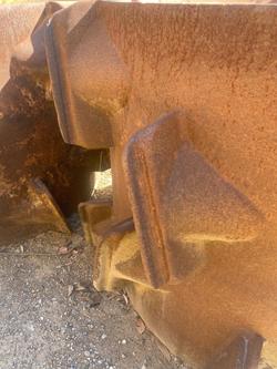 0 Caterpillar 826C, G Or H Or 825C, G Or H Garbage Chopper Feet Yellow