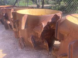 0 Caterpillar 826C, G Or H Or 825C, G Or H Garbage Chopper Feet Yellow