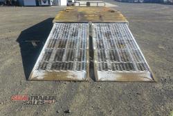 2001 Tag-A-Long Bogie Plant Trailer with Ramps