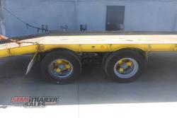2001 Tag-A-Long Bogie Plant Trailer with Ramps
