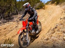 2025 Honda CRF250F CRF Red