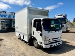 2016 Isuzu Nlr45-150 78000 Klm Insulated Van 3Door Walk In Auto $40000+Gst IZUZU NLR-150 AUTO White