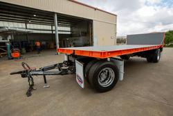 2025 Beavertail 2 Axle Dog Trailer