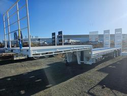 2025 Midland 45Ft Drop-Deck, Hydraulic Ramps