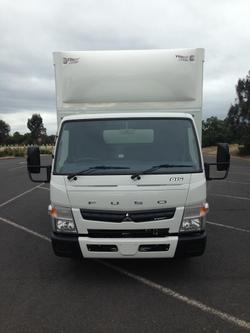 2024 Fuso Canter 815 Mwb Amt Wide Cab 6 Pallet Curtain Sider CANTER 815 White