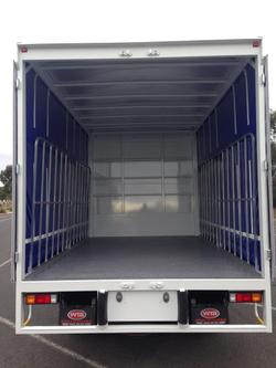 2024 Fuso Canter 815 Mwb Amt Wide Cab 6 Pallet Curtain Sider CANTER 815 White