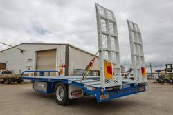 2025 Beavertail Single Axle Tag Trailer White