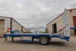 2025 Beavertail Single Axle Tag Trailer White