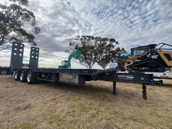 2025 Beavertail Tri Axle Tag Trailer