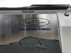 2024 Trout River Australia Live Floor Trailer Black