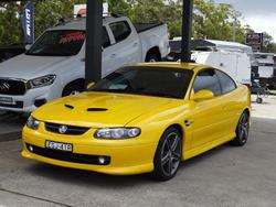 2004 Holden Monaro CV8 V2 Series III Devil Yellow