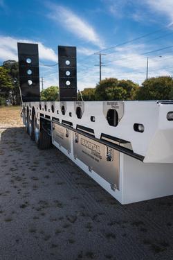 2025 Beavertail Tri Axle Seamless Tag Trailer