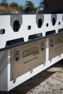 2025 Beavertail Tri Axle Seamless Tag Trailer