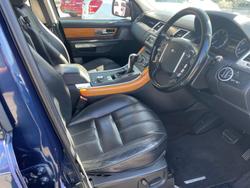 2010 Land Rover Range Rover Sport TDV6 Luxury L320 MY11 4X4 Dual Range Baltic Blue