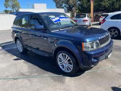 2010 Land Rover Range Rover Sport TDV6 Luxury L320 MY11 4X4 Dual Range Baltic Blue
