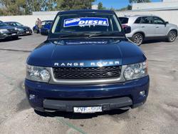 2010 Land Rover Range Rover Sport TDV6 Luxury L320 MY11 4X4 Dual Range Baltic Blue