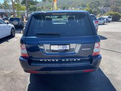 2010 Land Rover Range Rover Sport TDV6 Luxury L320 MY11 4X4 Dual Range Baltic Blue
