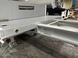2025 Stonestar Brand New Extendable Drop Deck With B-Fold Ramp 900H Blue