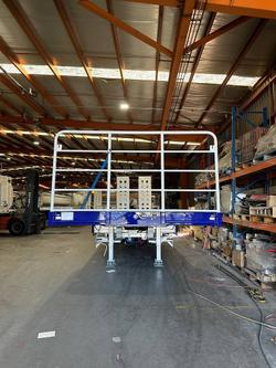 2025 Stonestar Brand New Extendable Drop Deck With B-Fold Ramp 900H Blue