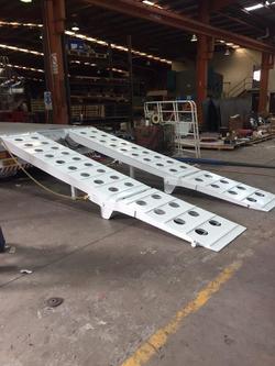 2025 Stonestar Brand New Extendable Drop Deck With B-Fold Ramp 900H Blue